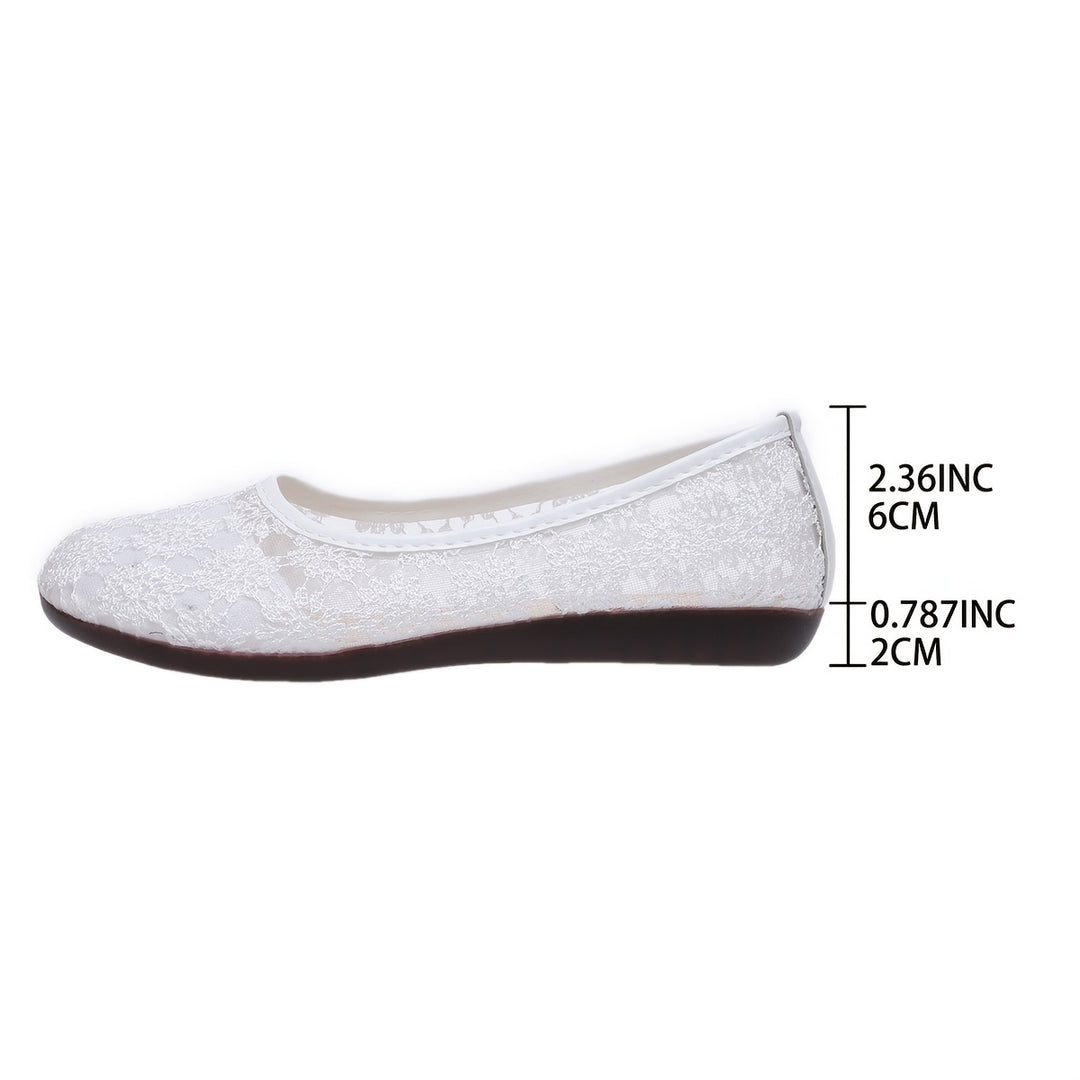 Women's Outdoor Breathable Round Toe Flat Shoes