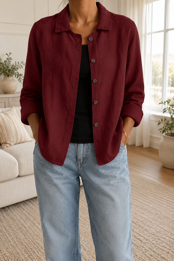 Women's Soft Casual Cotton Top