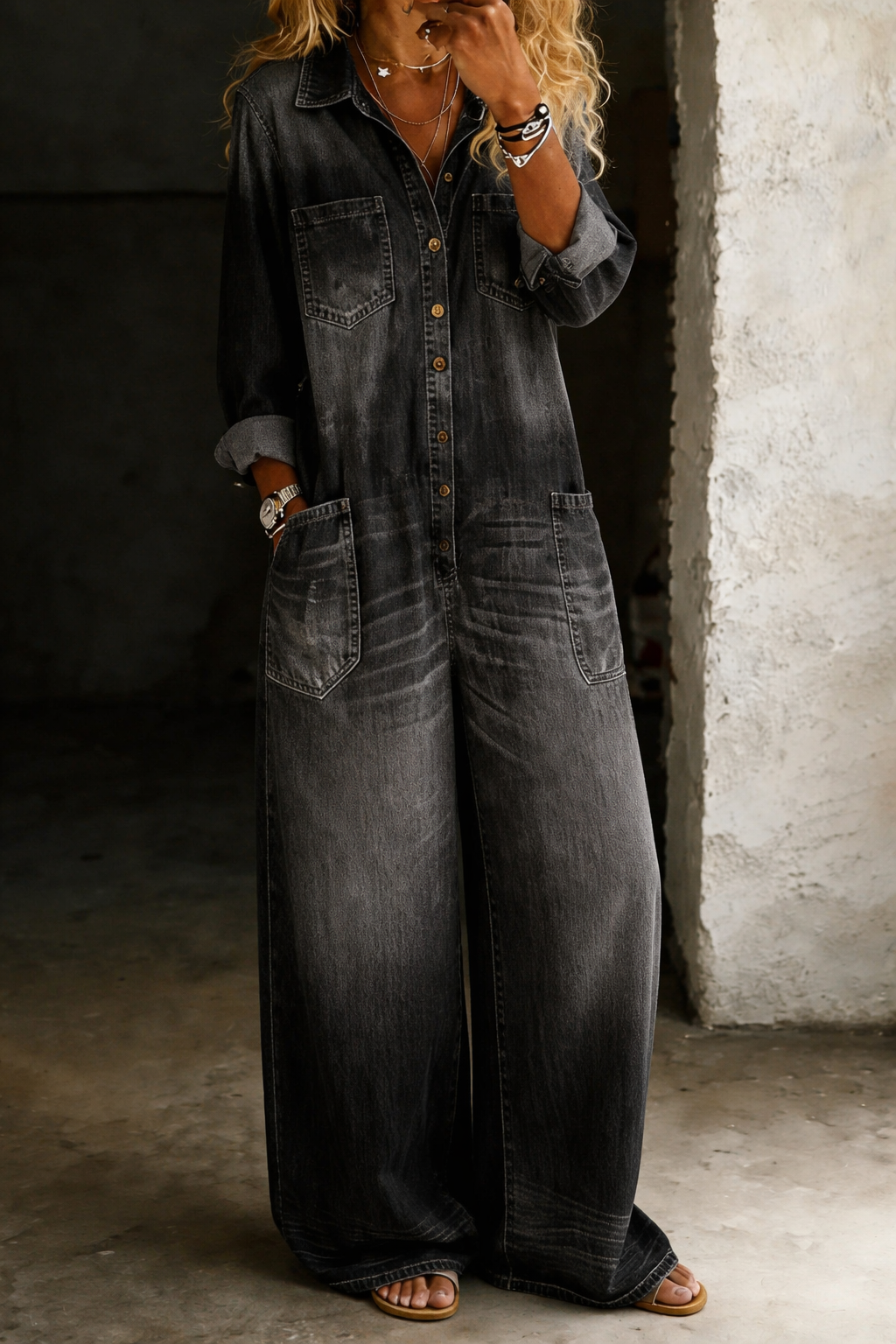 Women's Casual Comfort Jumpsuit