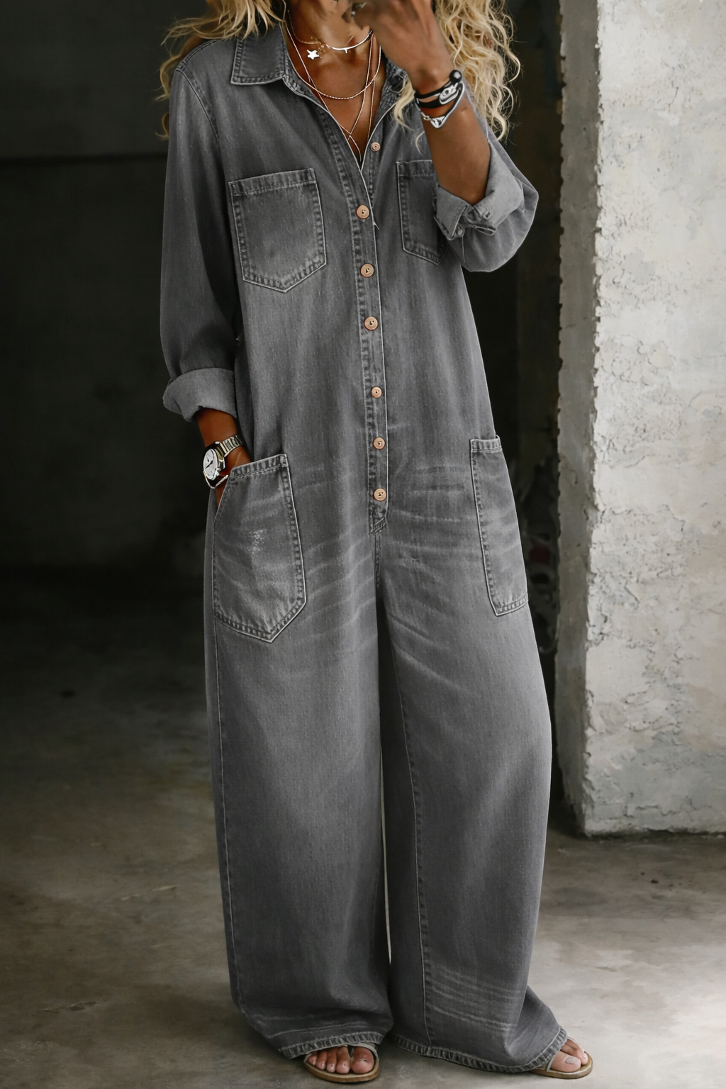 Women's Casual Comfort Jumpsuit