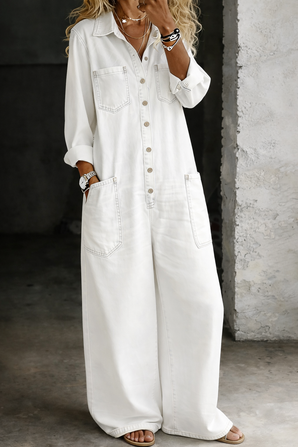 Women's Casual Comfort Jumpsuit