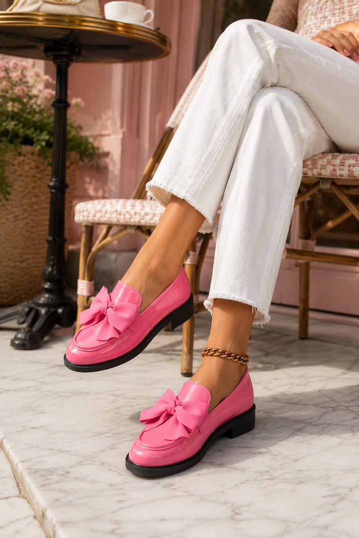 Women's Orthopedic Slip-On Bow Loafers