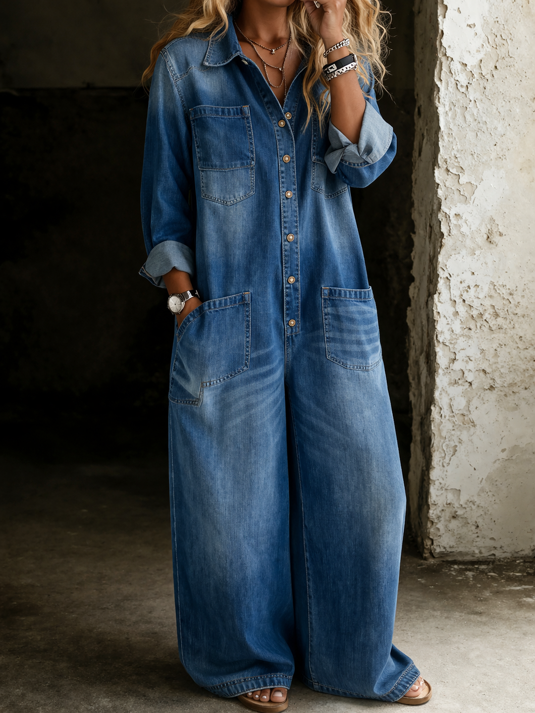 Women's Casual Comfort Jumpsuit