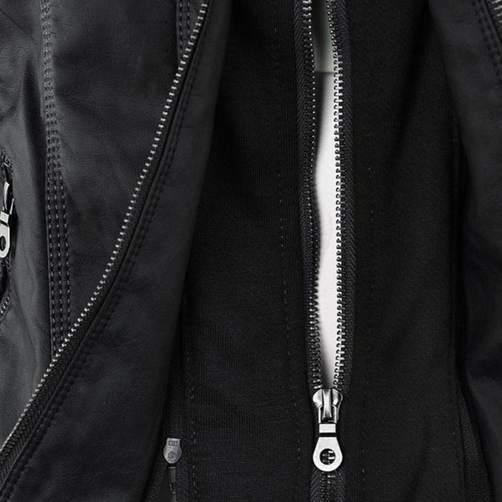 Juliette | Women's Tailored Hooded Moto Jacket