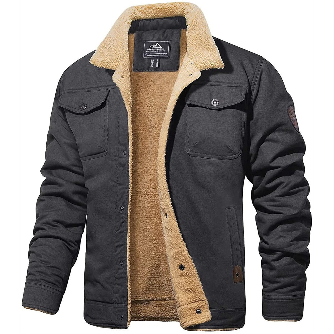 Brian | Warm Lined Outdoor Casual Jacket For Men