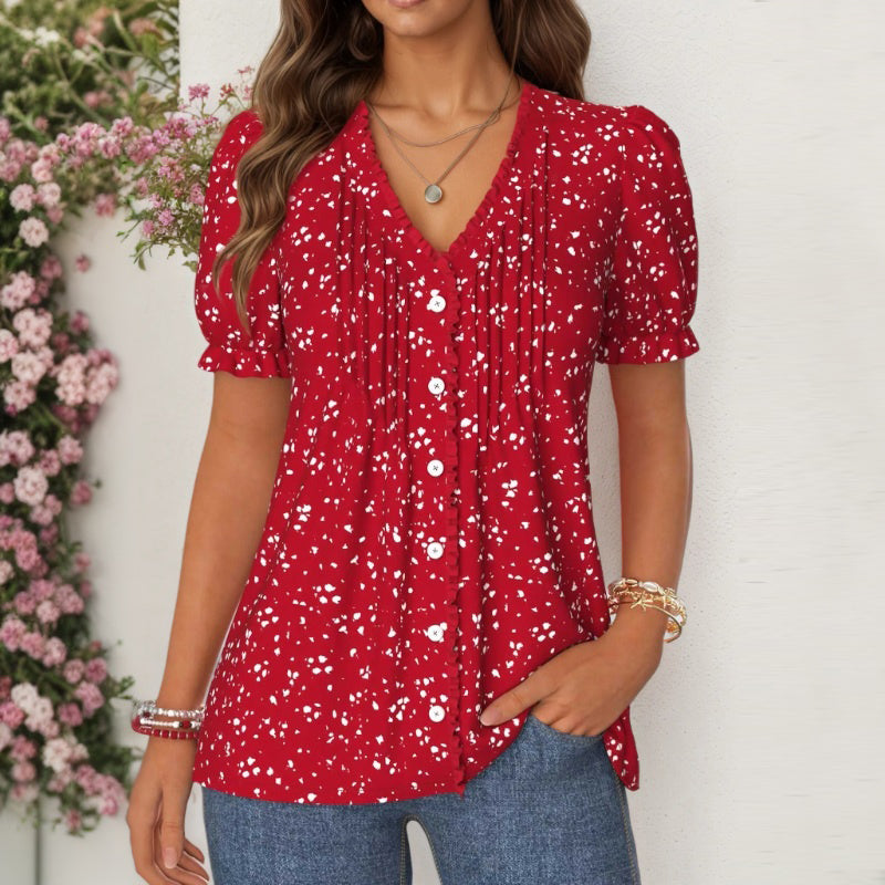 Women's Vintage Casual Blouse