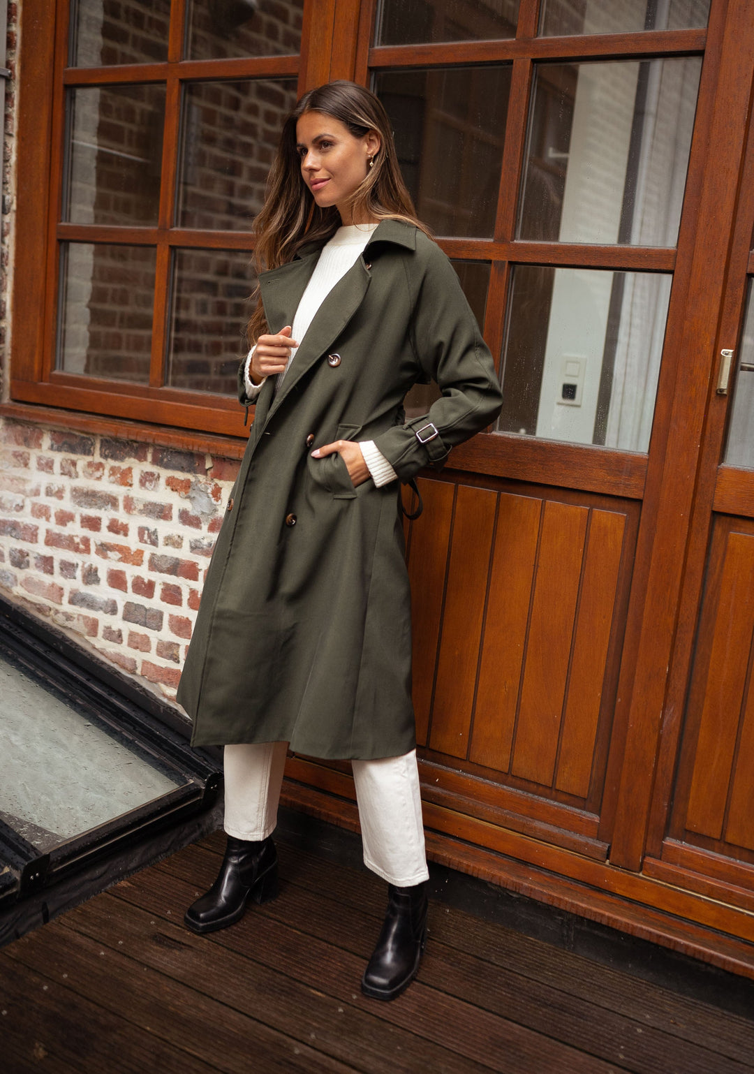 Elin | Elegant Trench Coat for Women