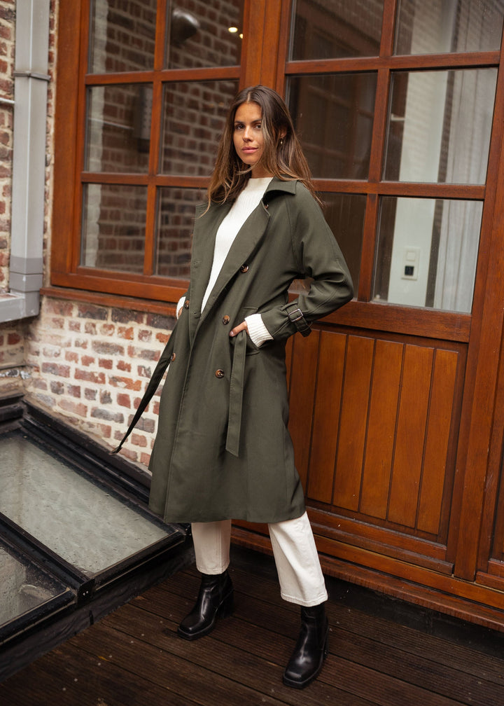 Elin | Elegant Trench Coat for Women