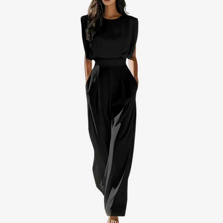 Women's Stylish Jumpsuit with Belt
