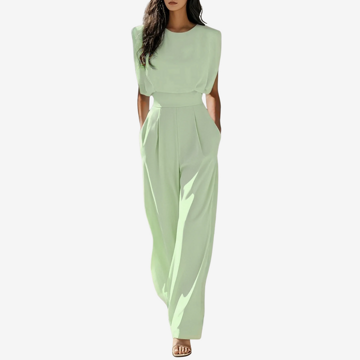 Women's Stylish Jumpsuit with Belt