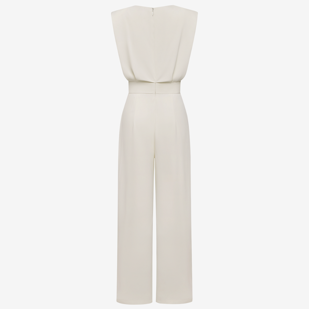 Women's Stylish Jumpsuit with Belt