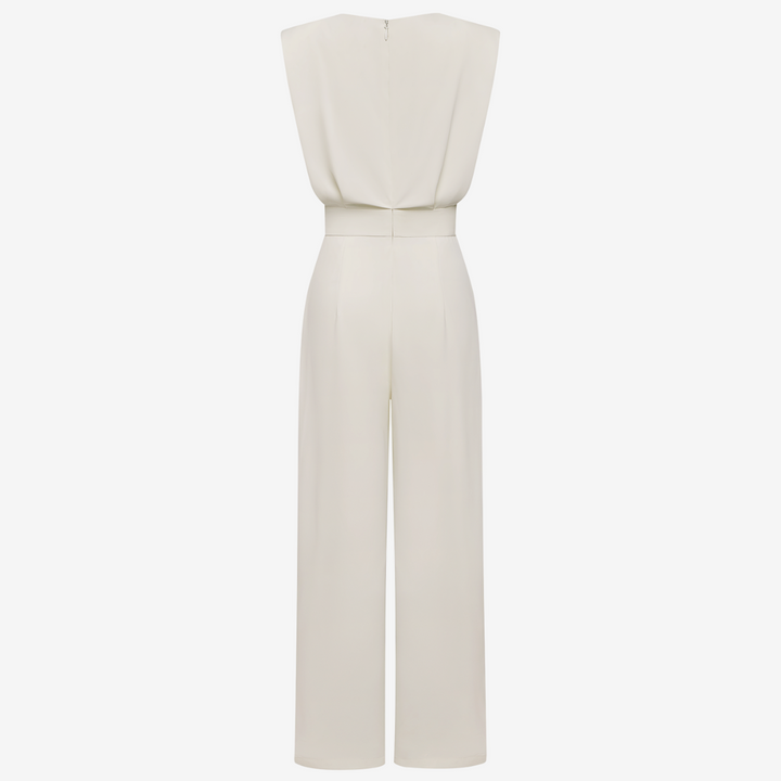 Women's Stylish Jumpsuit with Belt