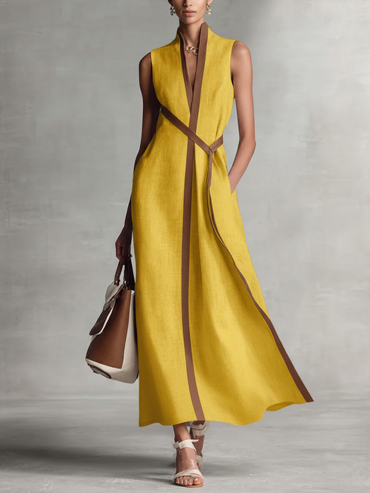 Women's Elegant Summer Wrap Maxi Dress