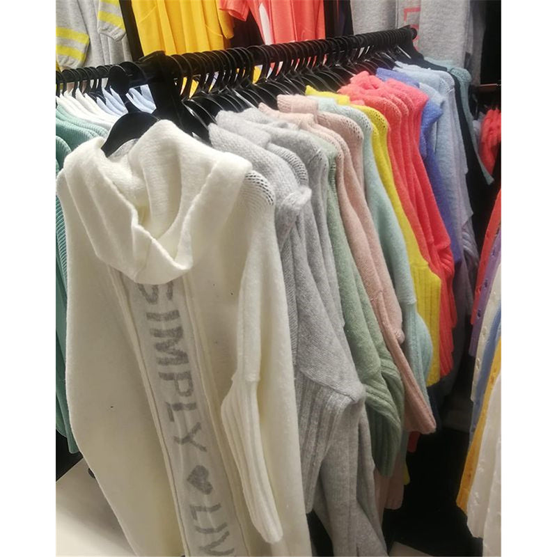 Women's loose-fit plaid cardigan with bell sleeves