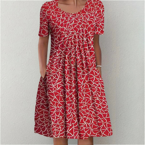 Chloe | Cotton Tummy Coverage Dress