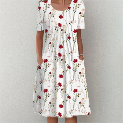 Denise | Cotton Tummy Coverage Dress