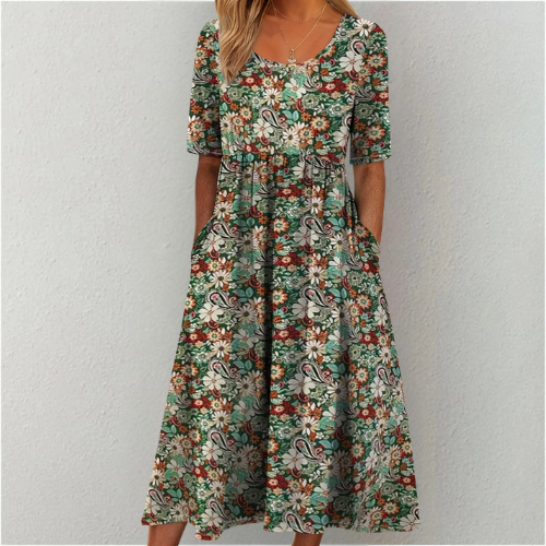 Grace | Cotton Tummy Coverage Dress