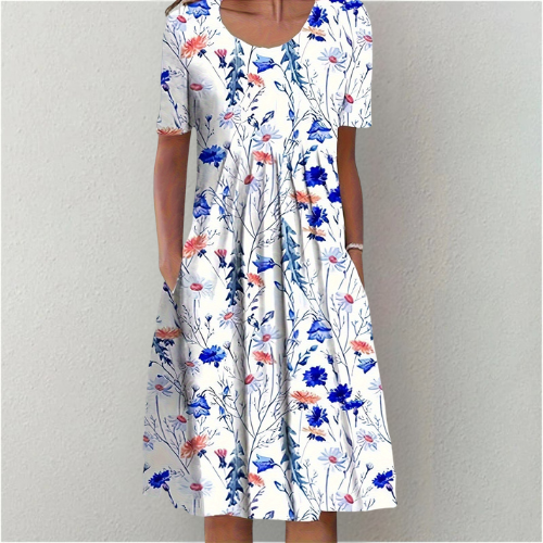 Barbara | Cotton Tummy Coverage Dress