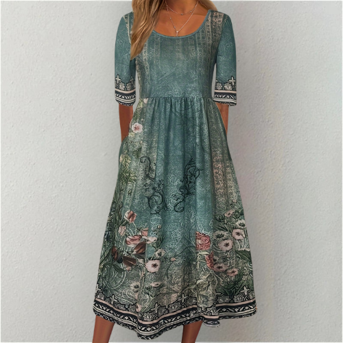 Karen | Cotton Tummy Coverage Dress