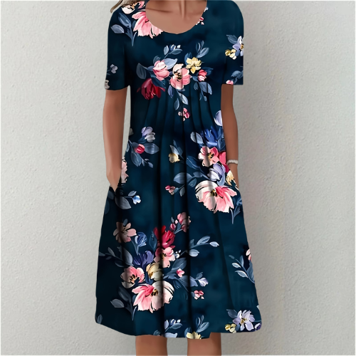 Joyce | Cotton Tummy Coverage Dress