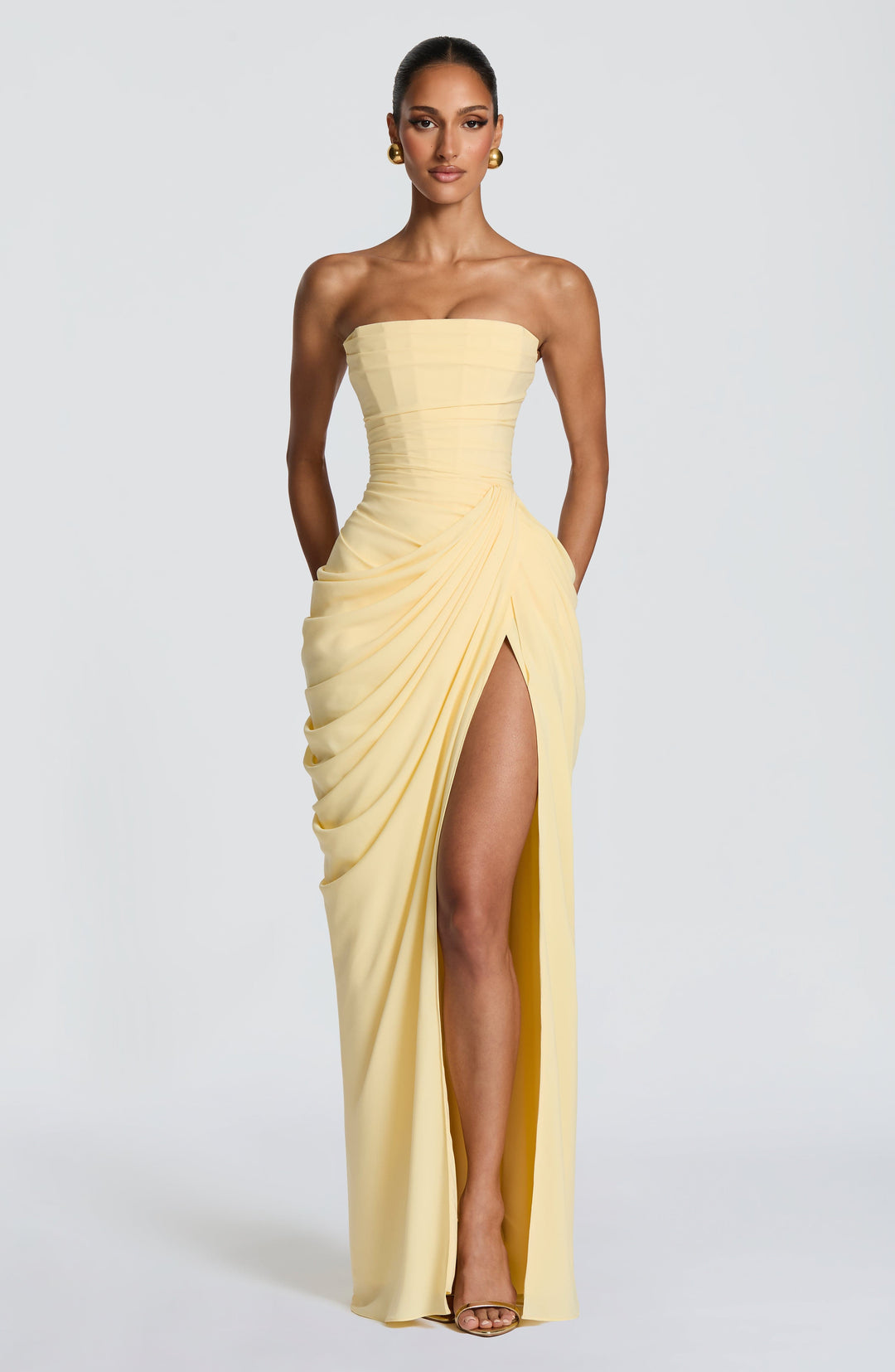 Women's Elegant Wrap Maxi Dress