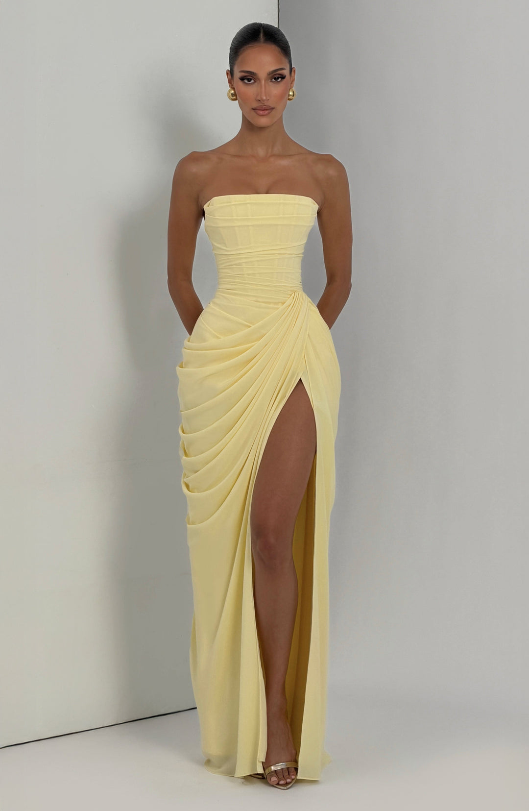 Women's Elegant Wrap Maxi Dress