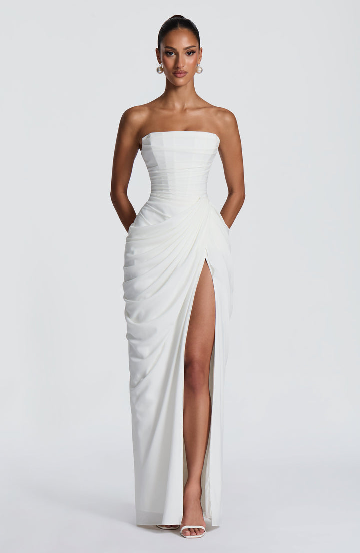 Women's Elegant Wrap Maxi Dress