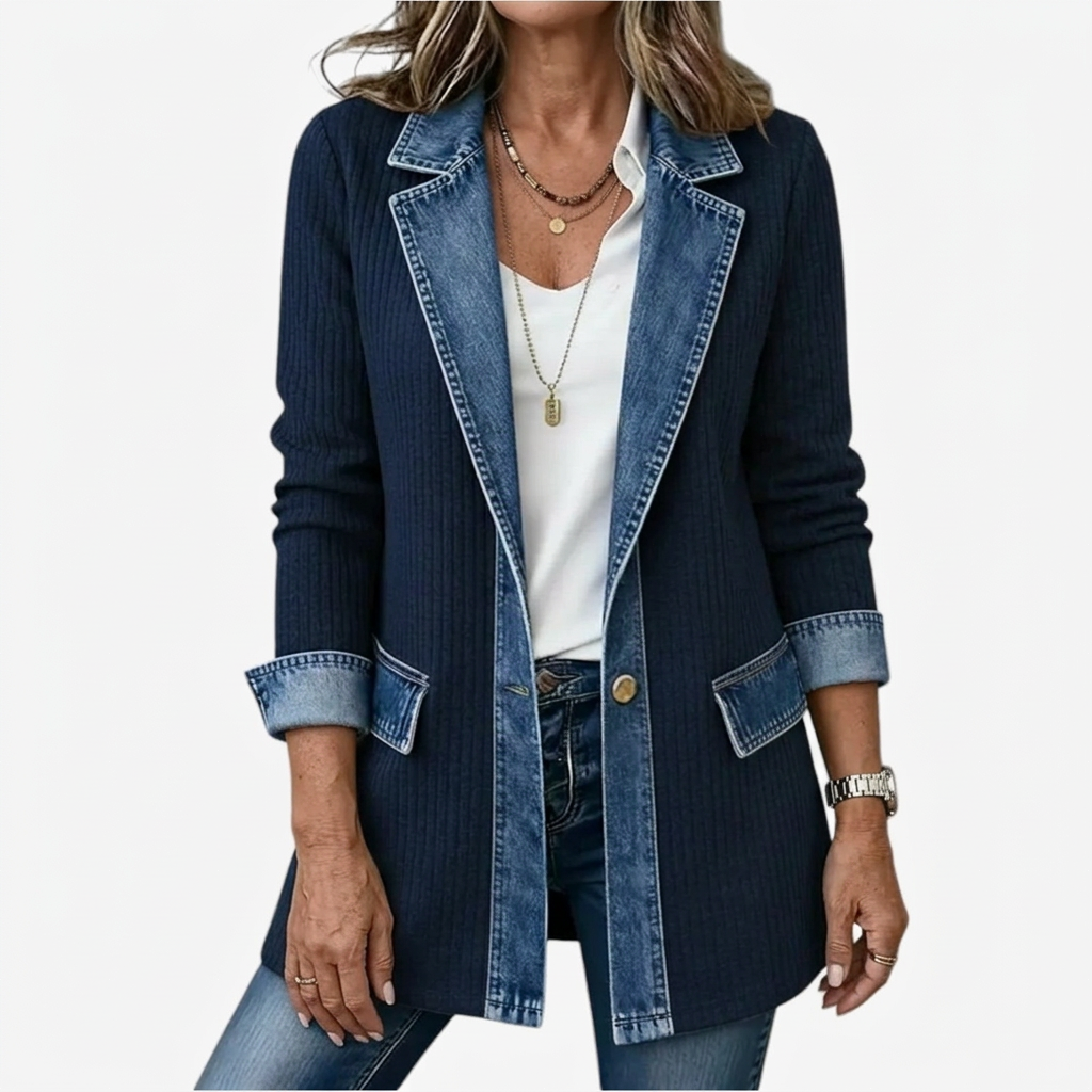 Women's Button Down Knitted Textured Cardigan