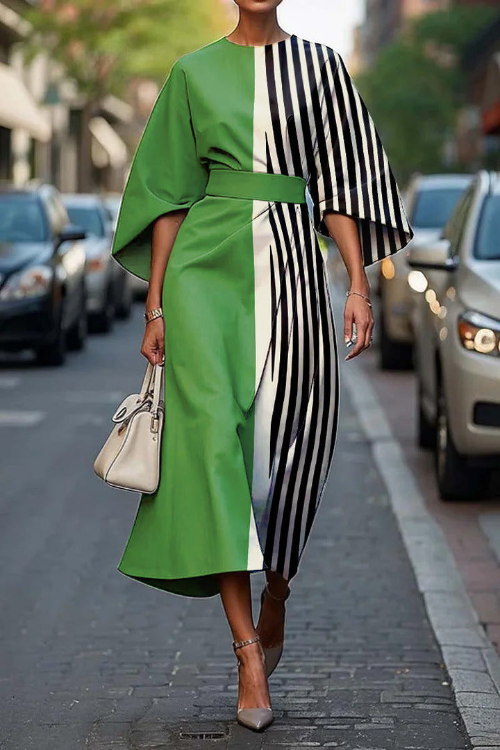 Melody | Elegant Floral Midi Dress