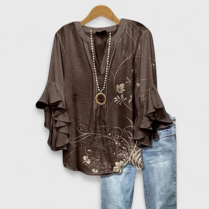 Women's Flared Comfortable Blouse