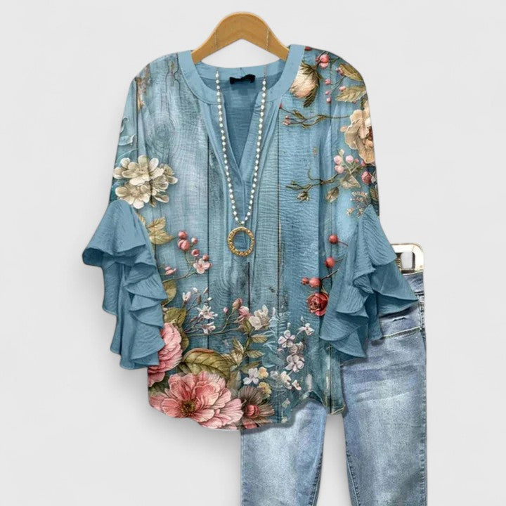 Women's Flared Comfortable Blouse