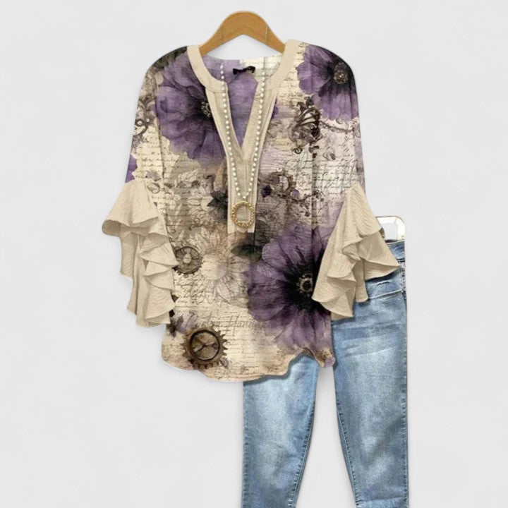 Women's Flared Comfortable Blouse