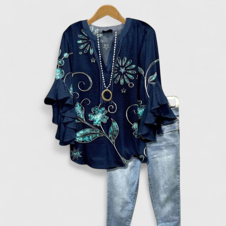 Women's Flared Comfortable Blouse
