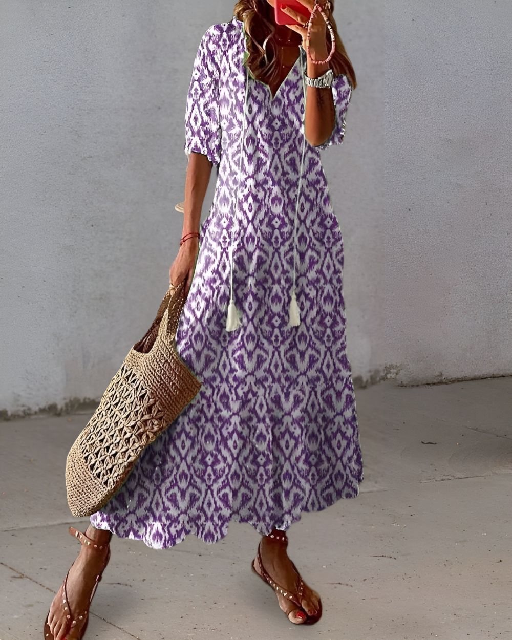 Sierra | Casual Summer Midi Dress
