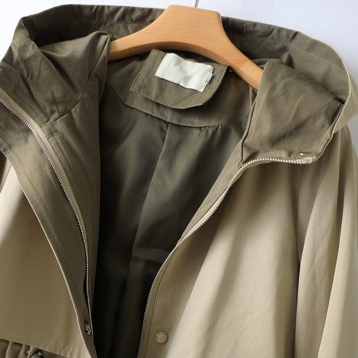 Noa | Women's Trench Coat with Hood for Winter