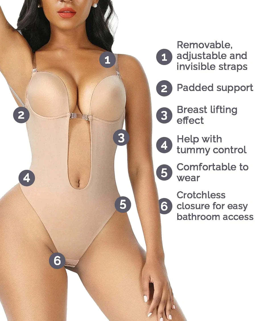 Women's Backless Bodysuit