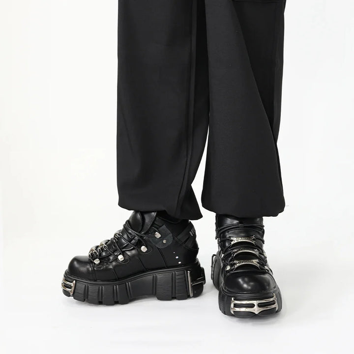 Rebel Rider Punk Ankle Shoes