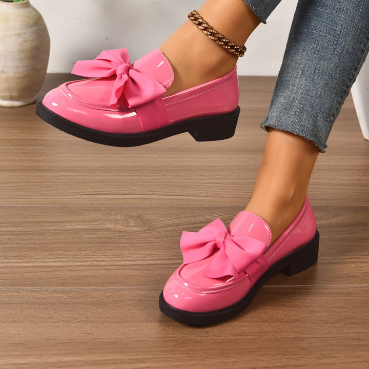 Women's Orthopedic Slip-On Bow Loafers