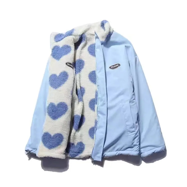 Carys  | Double sided heart coat