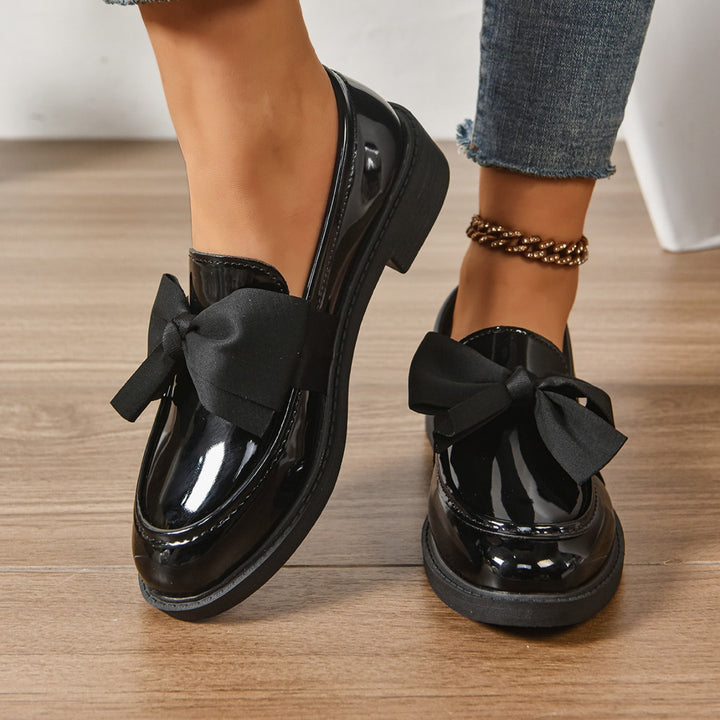 Women's Orthopedic Slip-On Bow Loafers