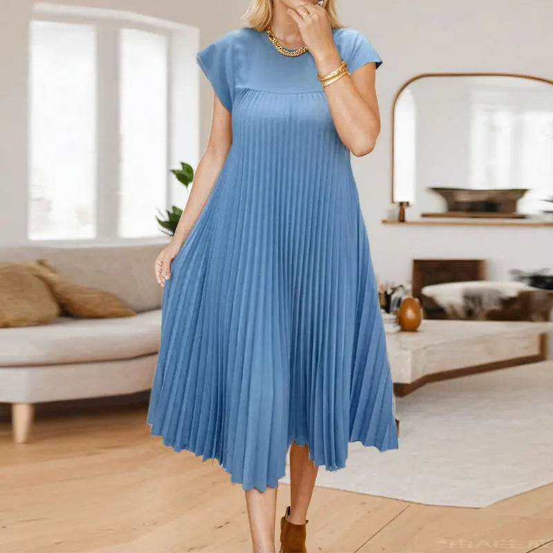 Tamara | Elegant Pleated Maxi Dress