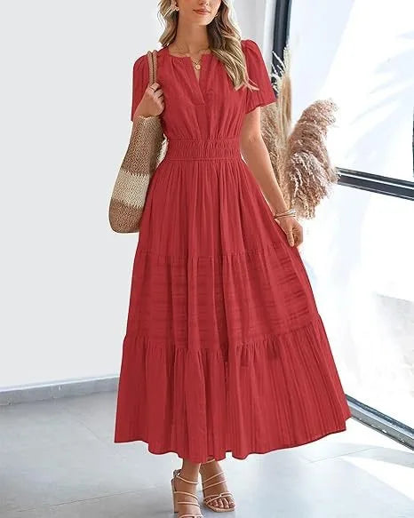 KARINA - SUNLIT BEAUTY ELEGANT DRESS