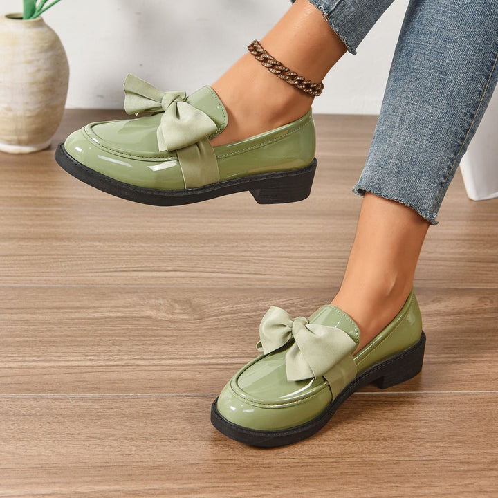 Women's Orthopedic Slip-On Bow Loafers