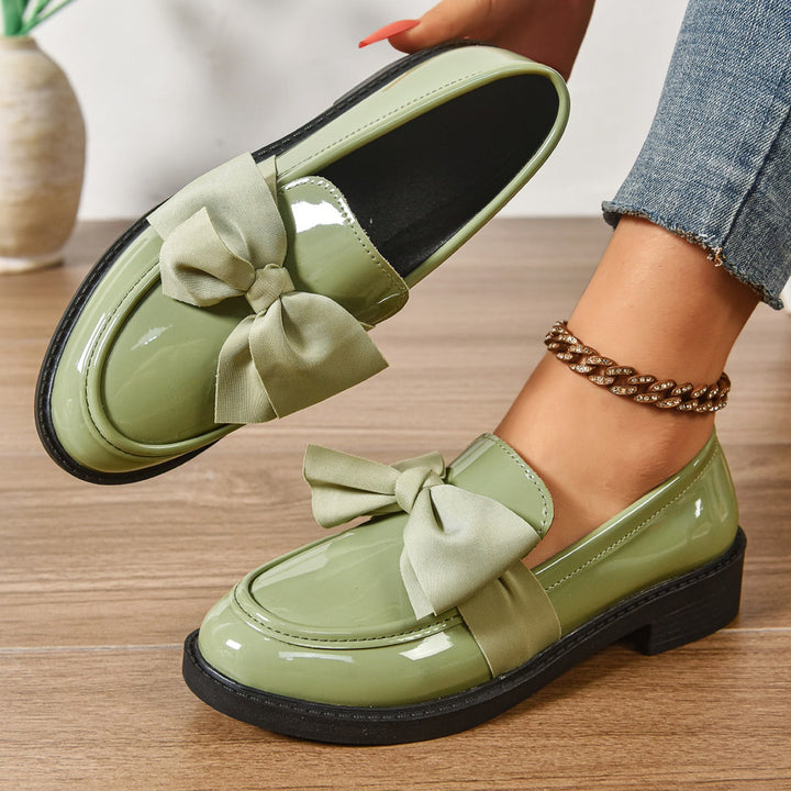 Women's Orthopedic Slip-On Bow Loafers