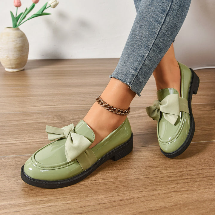 Women's Orthopedic Slip-On Bow Loafers