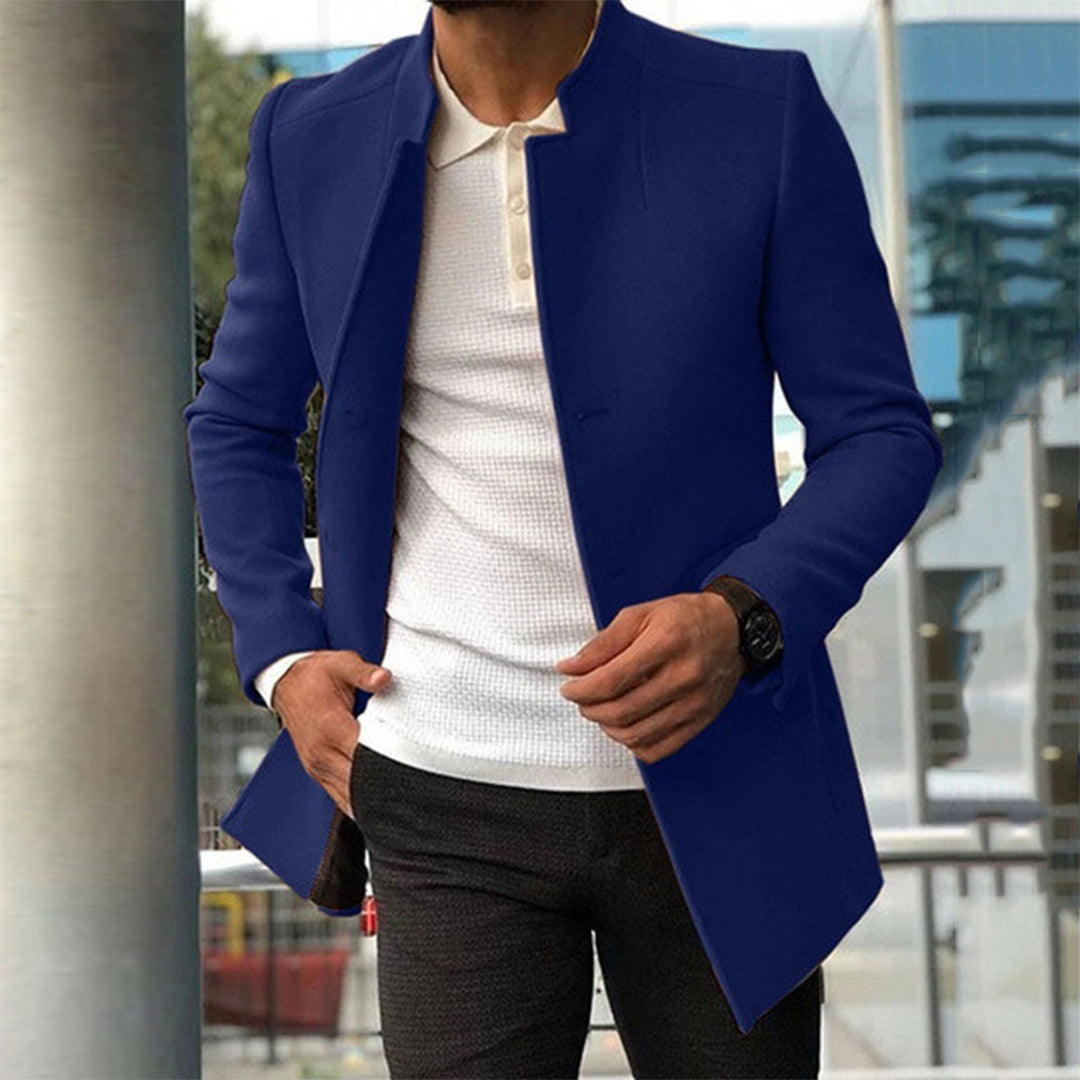 Jace | Modern Slim Fit Long Coat for Men