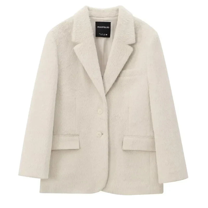 Hannah | Women's Faux Fur Blazer Jacket