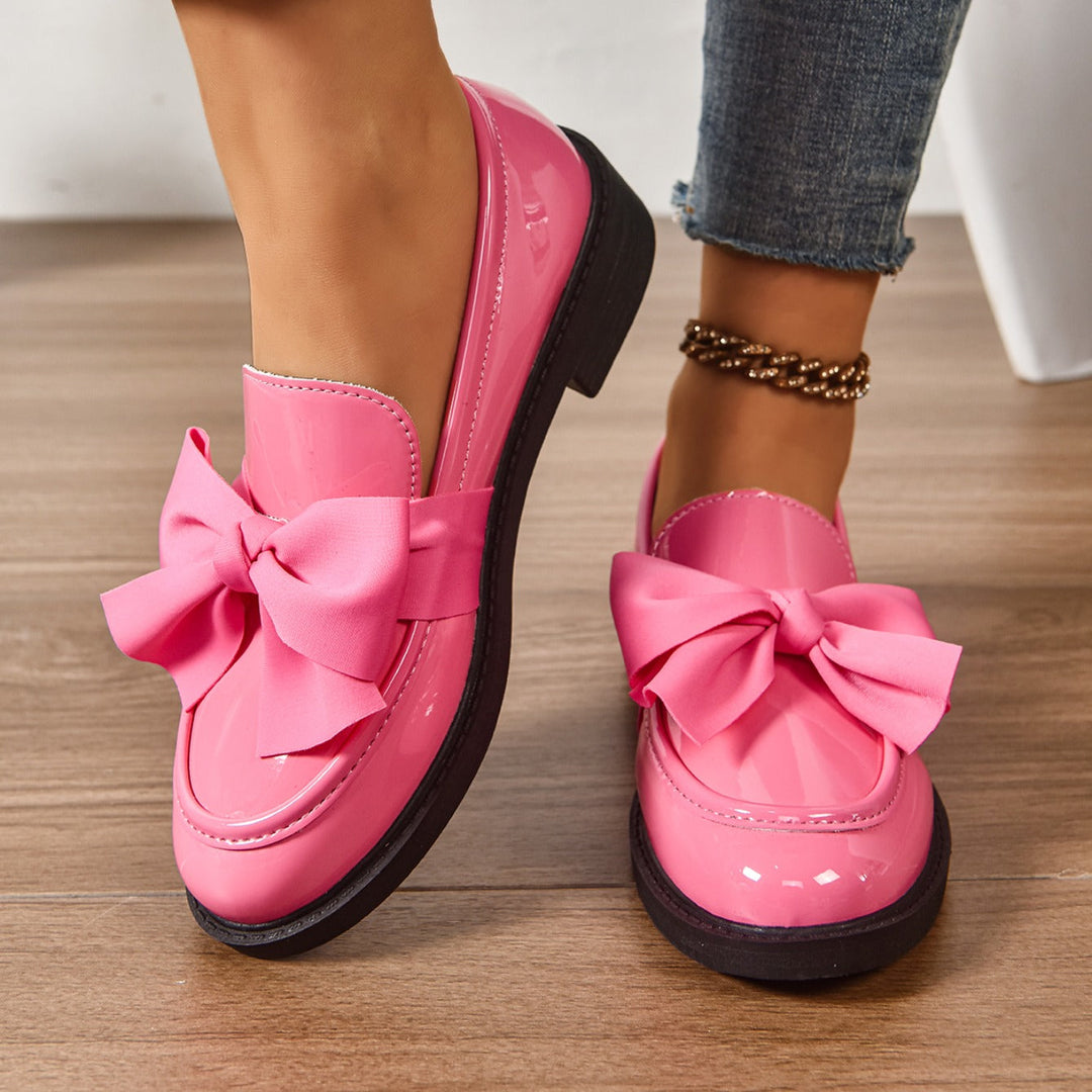 Women's Orthopedic Slip-On Bow Loafers