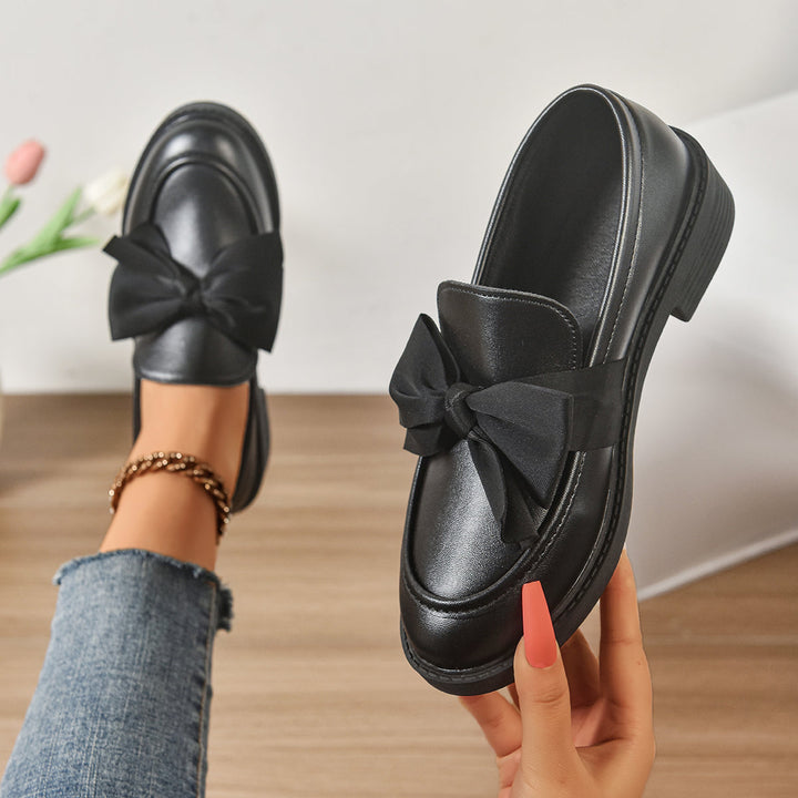 Women's Orthopedic Slip-On Bow Loafers