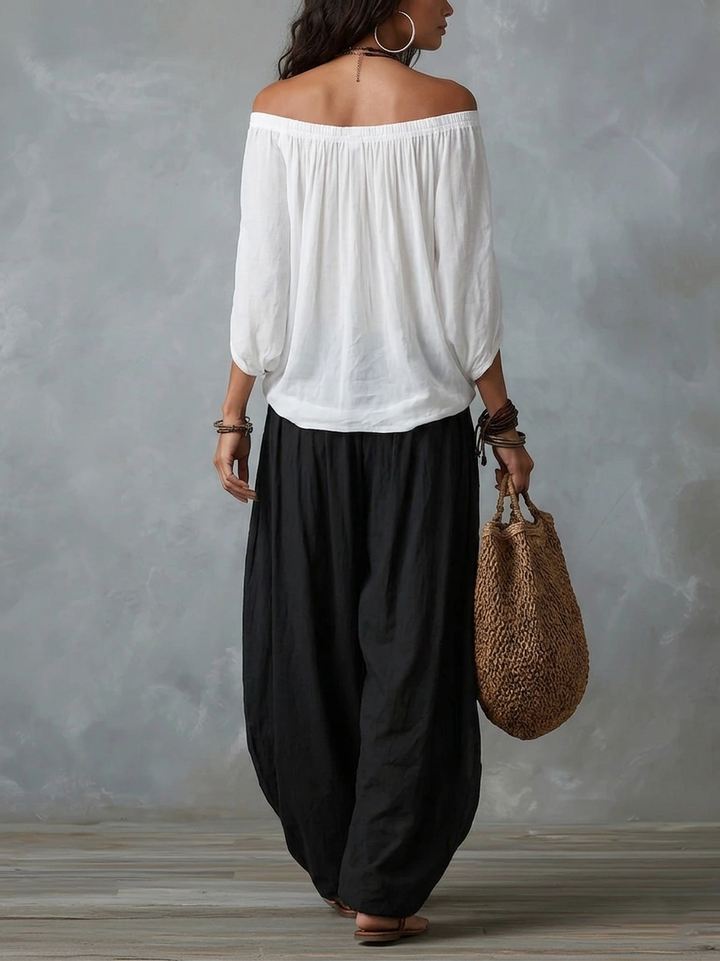 Women's Summer Off the Shoulder Top